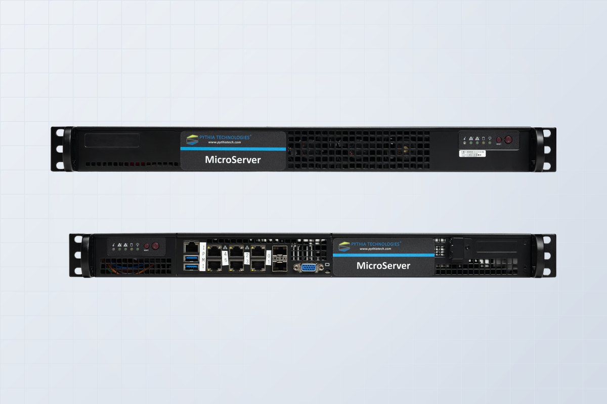 Pythia MSS and MSE 1U servers